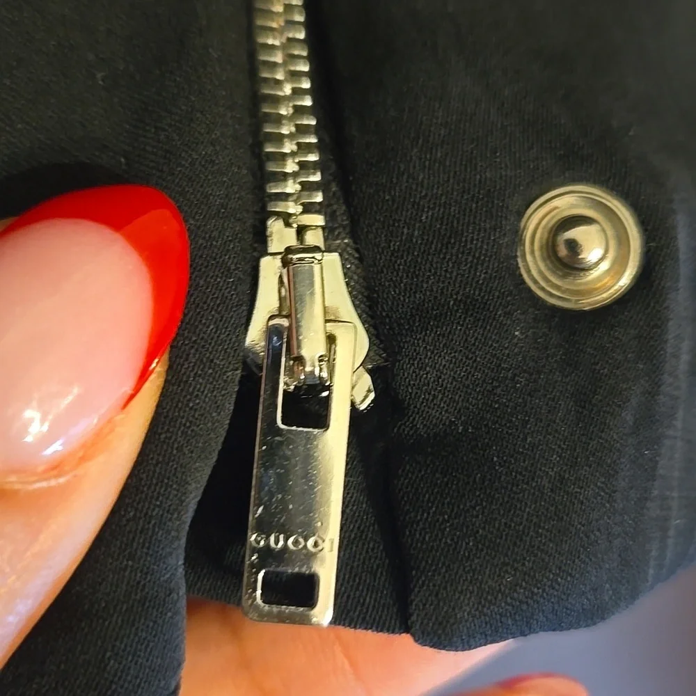 Gucci Sleeveless Silk Long Full Zip Vest - Picture 7 of 15
